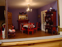 The dining room